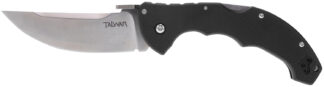 Cold Steel Talwar 4in S35VN Folding Knife with 5.25in G-10 Handle, Tri-Ad Lock, Satin