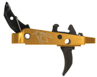 CMC Triggers 47407 Drop-In Yella Jacket Combat Trigger Group 2.0 Single-Stage, 2.50 lb Draw Weight, Black/Yellow