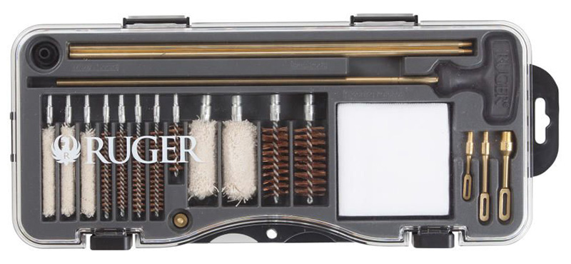 Allen Company Ruger Rifle/ShotGun Cleaning Kit .22 Cal and 12/20 Gauge Plastic Toolbox