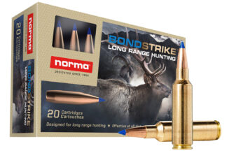 Norma 300 WSM Bondstrike 180 Gr Bonded Polymer Tip Rifle Ammo, 20 Rounds Per Box