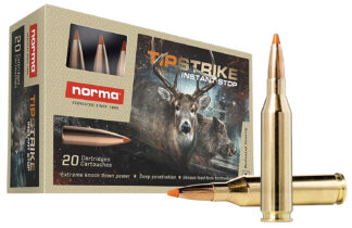 Norma Dedicated Hunting .243 Winchester 76 gr Tipstrike Polymer Tip, 20 Rounds