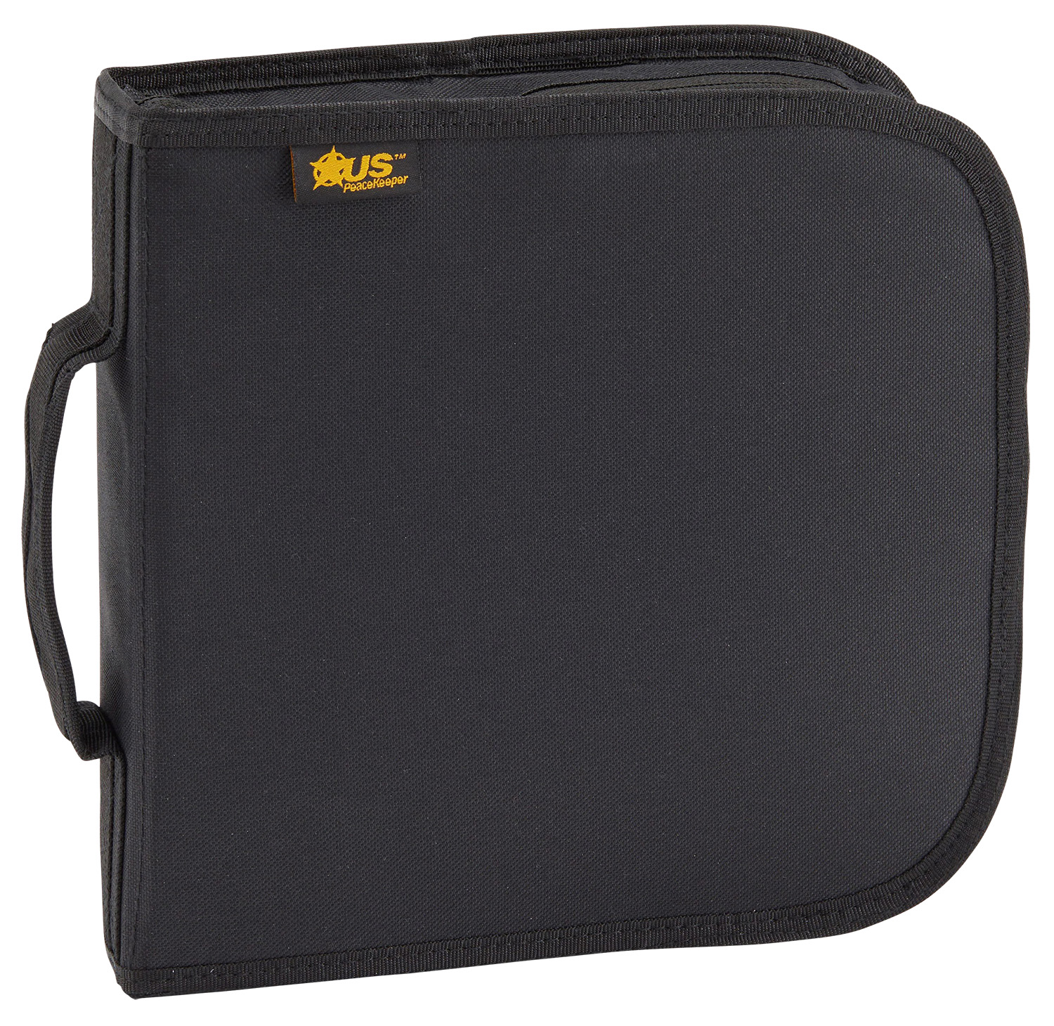 US PeaceKeeper P26208 Handgun Case, Black Polyester, 10.5x10x2.5 in