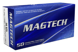 Magtech 38C .38 Special 158 gr Semi-Jacketed Soft Point Flat, 50-Round Box