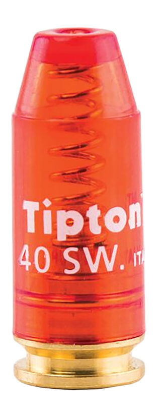 Tipton 745435 Snap Caps for 40 S&W Pistols, Brass/Plastic, 5-Pack