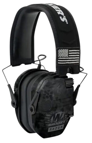 Walkers Razor Patriot Slim Electronic Muff 23 dB Kryptek Highlander