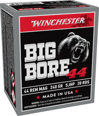Winchester Big Bore .44 Magnum 240 Grain Jacketed Bullet 20 Rounds