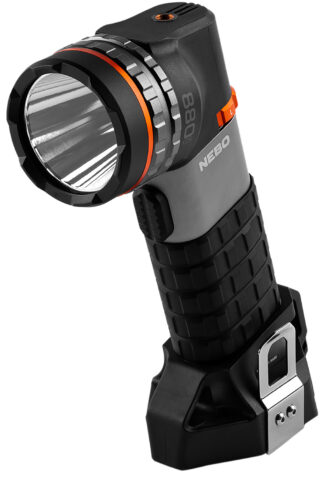 NEBO Luxtreme SL50 Rechargeable Spotlight, Black, USB-C, IP67, 50/250/450 Lumens
