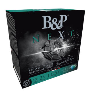 B&P Ammunition Next 12 Gauge 2.75 in 1 oz #8 Shot, 25 Rounds