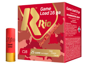 Rio Ammunition RCHV1675 Game Load 16 Gauge 2.75 in #7.5 Shot 1-1/8 oz 25 Rounds