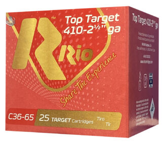 Rio Ammunition RC3675 Top Target .410 Bore 2.50 in #7.5, 1/2 oz, 25 Rounds