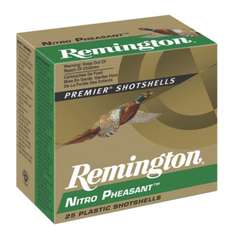 Remington Nitro Pheasant 12 Gauge 2.75 in #6 Shot 1 3/8 oz 25 Rounds