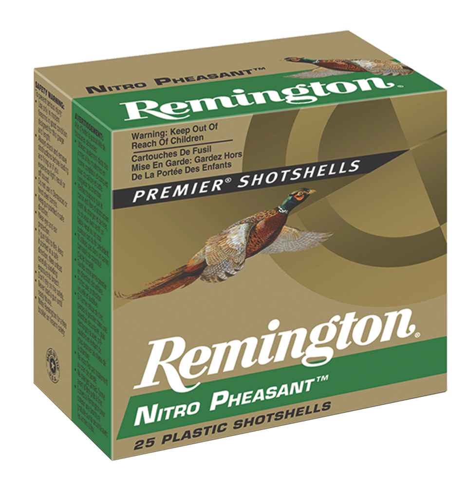 Remington Nitro Pheasant 12 Gauge 2.75 in #6 Shot 1 3/8 oz 25 Rounds
