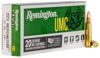 Remington UMC .223 Rem/5.56 NATO 50 Gr JHP 20-Round Box