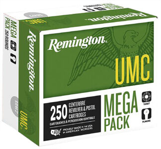 Remington UMC .40 S&W 180 Grain FMJ Ammunition, 250 Rounds Per Box