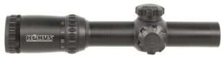 Konus KonusPro M-30 1-6x24mm Dual Illumination Circle Dot Reticle, Matte Black