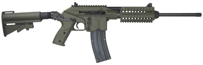 KelTec SU22E .22 LR Semi-Auto 16 in Threaded Barrel 26-Round Tactical Green