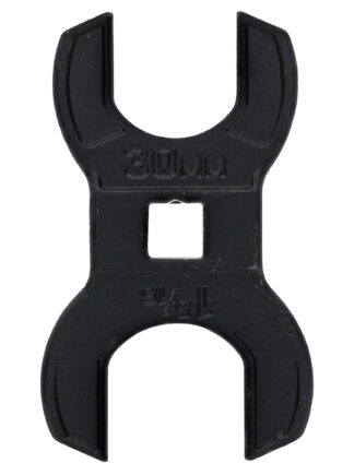 Wheeler Delta Series Barrel Nut Crowfoot Wrench 1-1/8 and 1-1/4 Black Steel