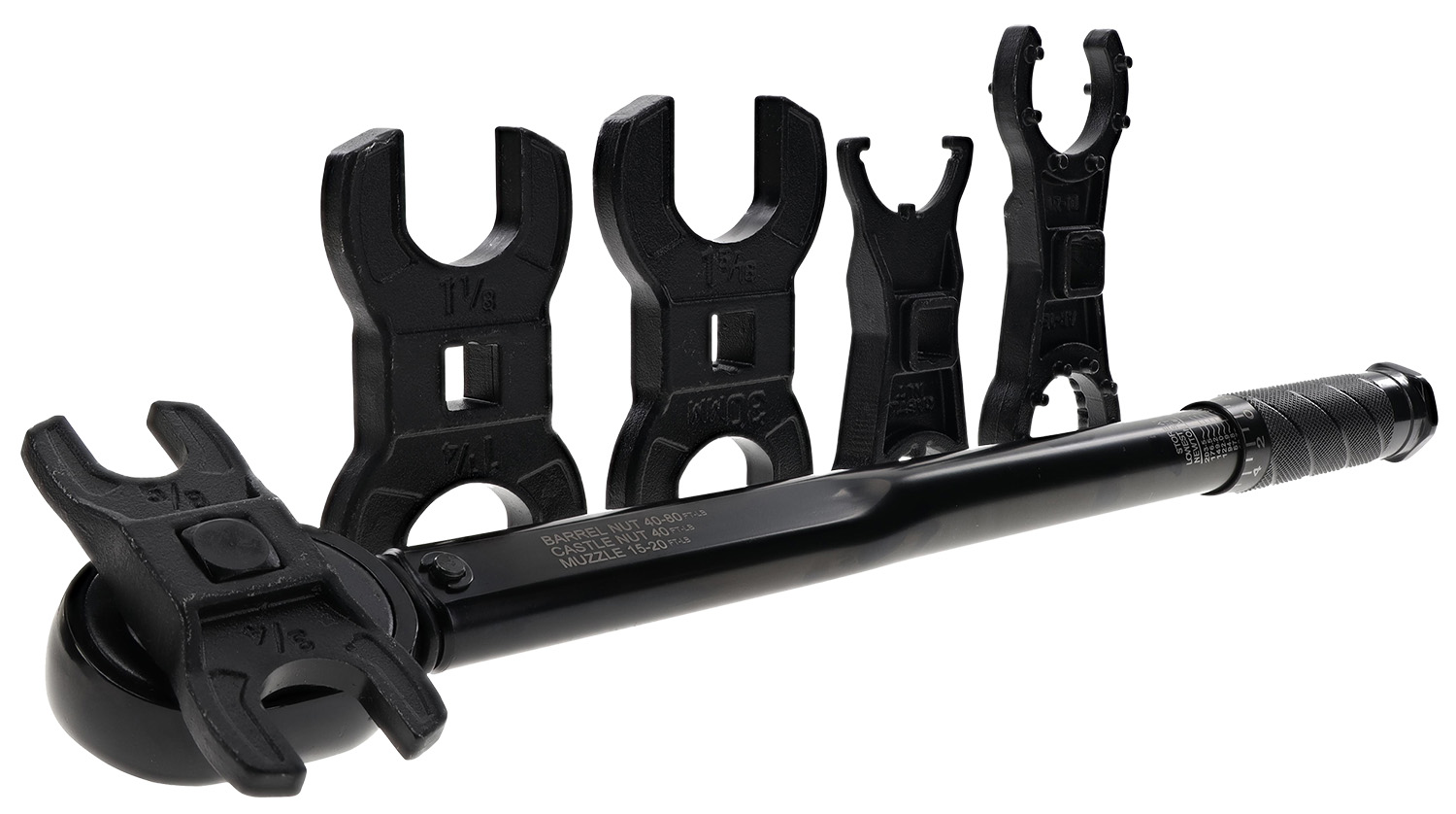 Wheeler Delta Series XL F.A.T. Wrench Set with 5 Crowfoot Wrenches, 10-150 ft-lb