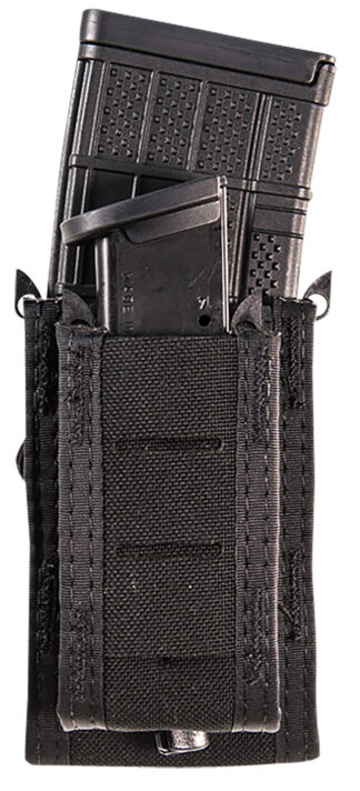 High Speed Gear TACO Double Decker Duty MOLLE Pouch Black Nylon