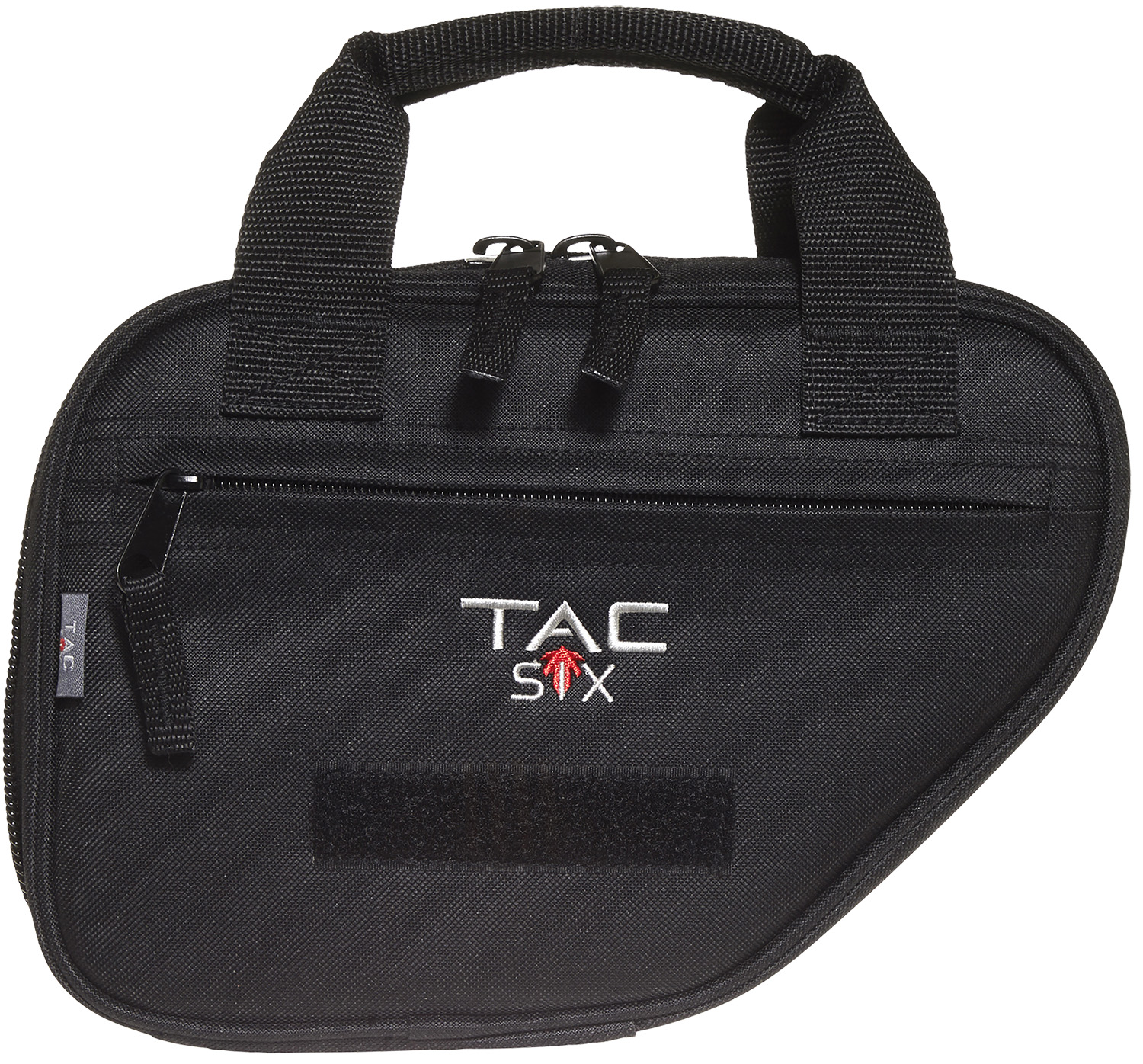 Tac Six Battalion Single Handgun Case 10 in Black Neoprene
