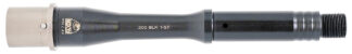 Faxon Firearms 15B35P7NGQ5RNP3 Match Series Gunner 300 Blackout 7.50" Threaded Black QPQ Stainless Steel, Fits AR15