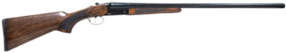 Pointer FT6 Side-by-Side 20 Gauge 28" Barrel, 2-Round, Ambidextrous Safety, Black/Walnut