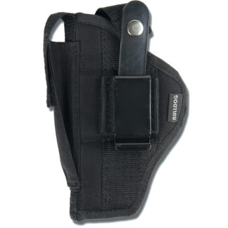 Bulldog Cases Extreme Belt Loop/Clip Holster for 2in Auto with Laser, Black Nylon