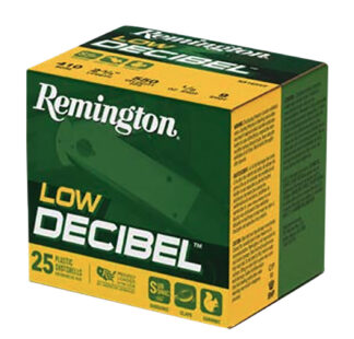 Remington Low Decibel 410 Bore 2.5 in #9 Shot, 1/2 oz, 25 Rounds