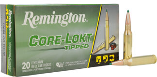 Remington 7mm-08 Rem Core-Lokt Tipped 140 gr Polymer Tip, 20 Rounds