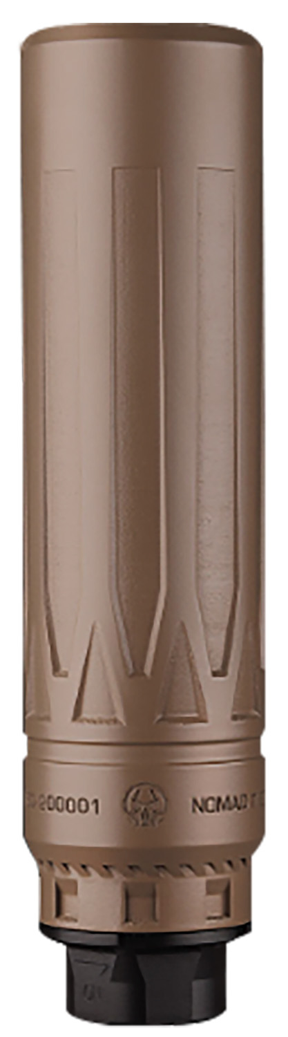 Dead Air Nomad-Ti XC Xeno 7.62mm Suppressor, Flat Dark Earth, 5/8x24
