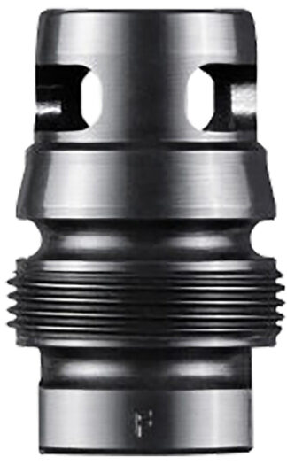 Dead Air Silencers Xeno Pistol Wee Brake 9mm Muzzle Brake 1/2"-28 Black Nitride