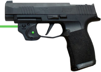 Viridian E-Series Green Laser Sight, Trigger Guard Mounted, Fits Sig Sauer P365 (Black)