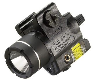 Streamlight TLR-4 Gun Light with Red Laser, Black (110 Lumens)