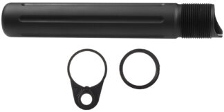 Primary Weapons 4G2BTPB-1F Castle Nut 7075 T-6 Aluminum Black Anodized