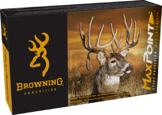 Browning Max Point .270 Winchester 130 Grain Hunting Ammunition, 20 Rounds Per Box