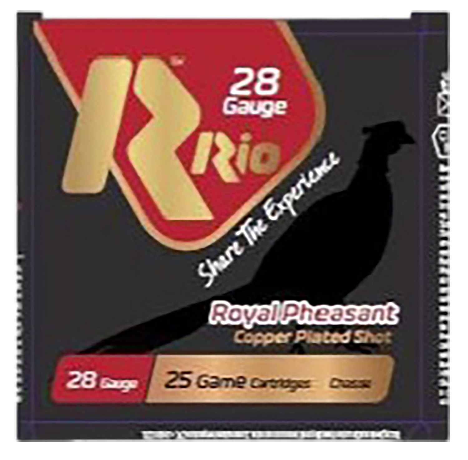 Rio Ammunition Royal Pheasant 28 Gauge 2.75 in #5 Copper-Plated Shot