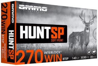 Ammo Inc Hunt SP .270 Winchester 140 gr Soft Point 20 Rounds