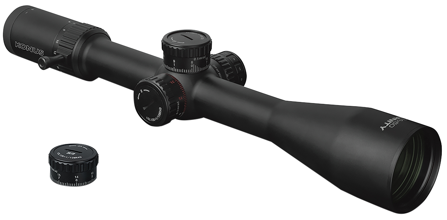 Konus Eternity 6-24x50mm First Focal Plane Scope, Illuminated PRS Ballistic Reticle