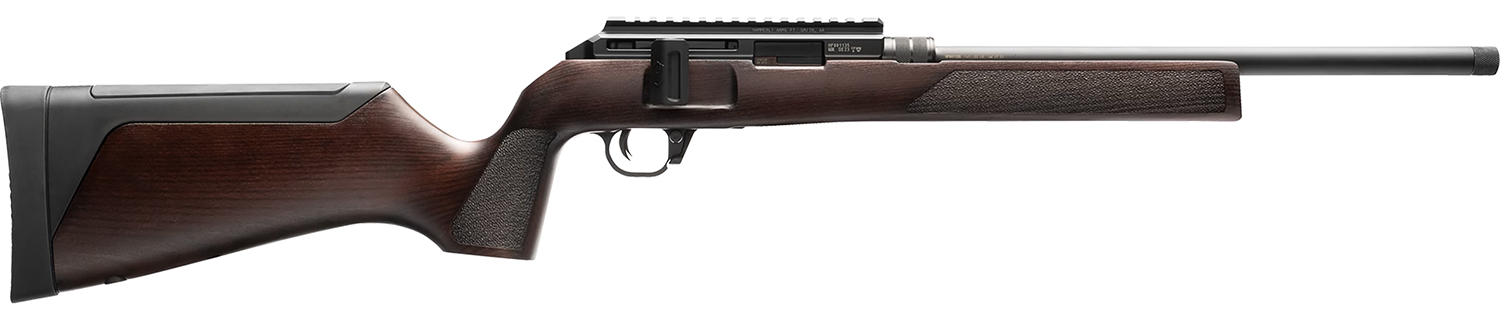 Hammerli Force B1 .22 LR Bolt-Action Straight Pull, 16.1 in, 10+1, Threaded Barrel, Black Receiver