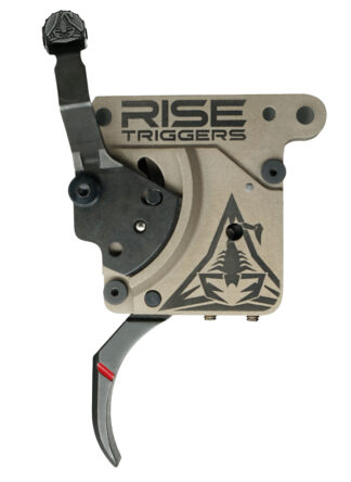 Rise Armament Reliant Pro Rem 700 Adjustable Trigger, Black and Flat Dark Earth