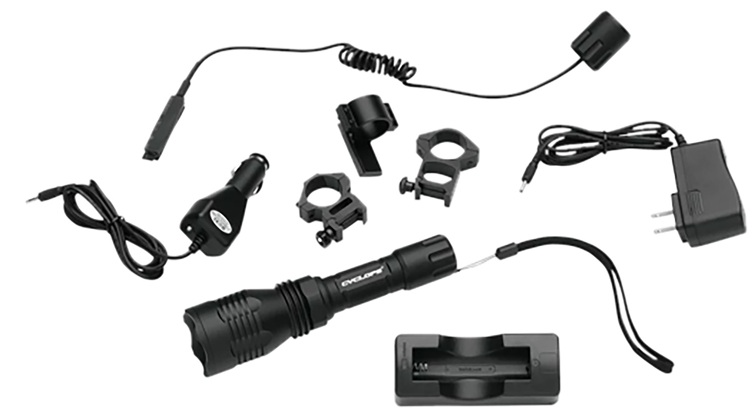 Cyclops CYC-VB250NC Varmint Light 250 Lumen Green LED, Black Anodized