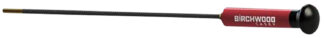 Birchwood Casey Premium Carbon Cleaning Rod .270-.50 Cal, 9 in, Black/Red