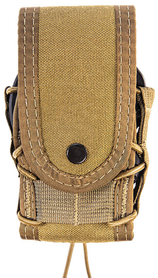 High Speed Gear TACO Covered Handcuff Pouch Nylon Coyote Belt Clip
