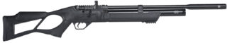 Hatsan USA HGFLASH22 Flash QE Air Rifle 22 Cal Quiet Energy Shrouded Barrel, Black Anodized Aluminum Receiver, Synthetic Thumbhole Stock w/Monte Carlo Cheek Rest, Spring Loaded Rotary Magazine