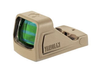 Viridian RFX11 1x Reflex Sight, 3 MOA Green Dot, Shield Footprint, Flat Dark Earth