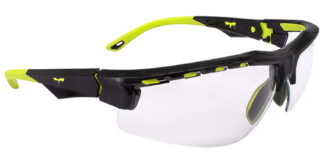 Radians TXE810CS Clear Lens Hi-Vis Frame Thraxus Glasses