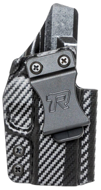 Rounded Gear SWNMPSHIELDCFRHVAR Kydex IWB Holster for S&W M&P Shield 9/40 - Right Hand, Black