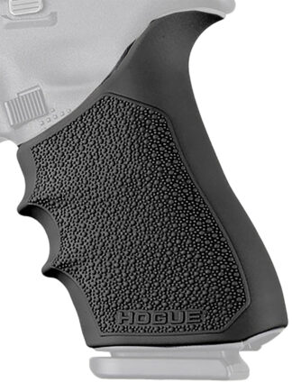 Hogue HandAll Beavertail Grip Sleeve for Glock 17, Black Textured Thermoplastic Elastomer