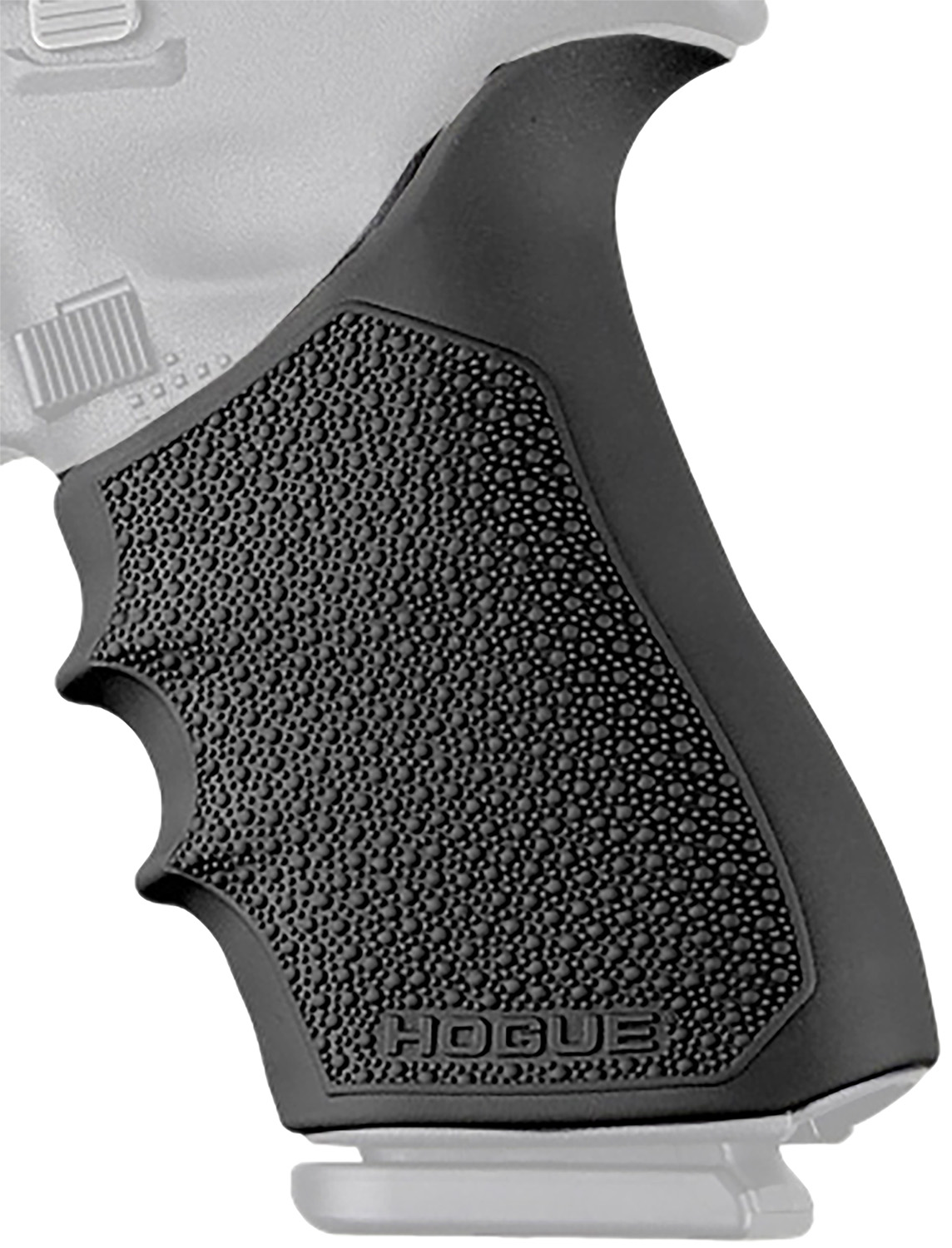 Hogue HandAll Beavertail Grip Sleeve for Glock 17, Black Textured Thermoplastic Elastomer