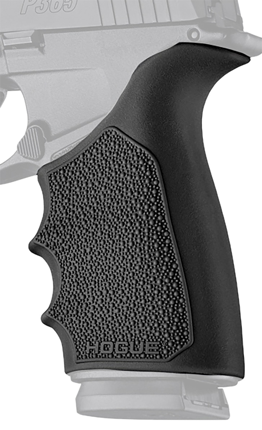 Hogue HandALL Beavertail Grip Sleeve for SIG P365 X-Macro, Matte Black